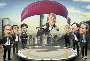 Primera encuesta UDD-La Segunda con Bachelet en Chile: Lidera primarias de la oposición con un 85%