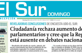 Encuesta UDD- Diario El Sur de Concepción y Reforma Electoral 